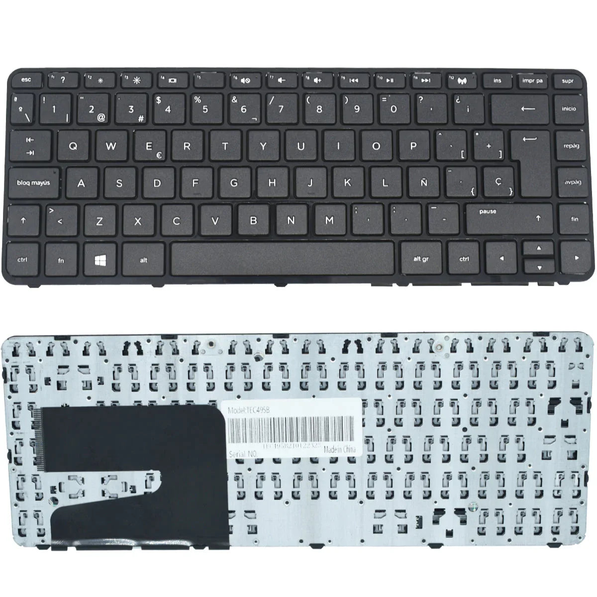 Teclado (SP) FRAME HP 240 G2 / 245 G3 / 14-G000 / 14-R000 / 14-D000 / 14-W000 |+4,000 reseñas 4.9/5 | recibe en 2 días