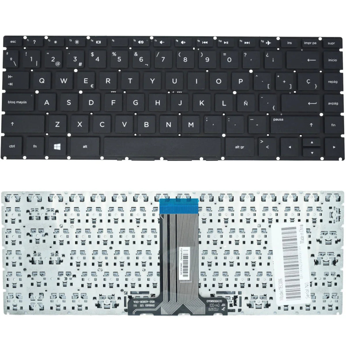 Teclado (SP) HP 14-bs000 14-bs100 14-bs500 14-bs 240 G6 245 G6 246 G6 |+4,000 reseñas 4.9/5 | recibe en 2 días