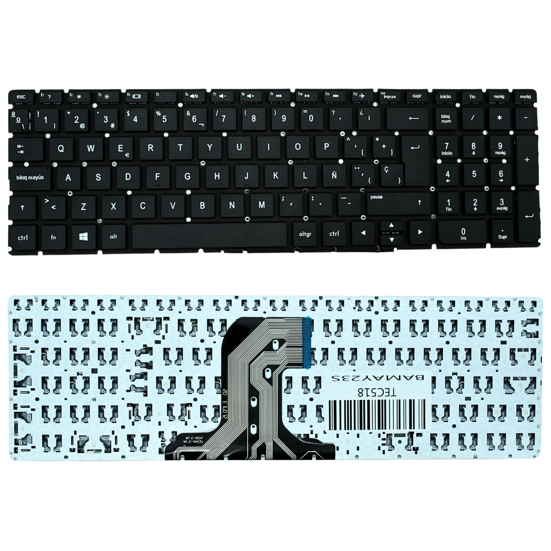 Teclado (SP) HP Pavilion 15-ac, 15-af, 250 G4, 255 G4 Series |+4,000 reseñas 4.9/5 | recibe en 2 días