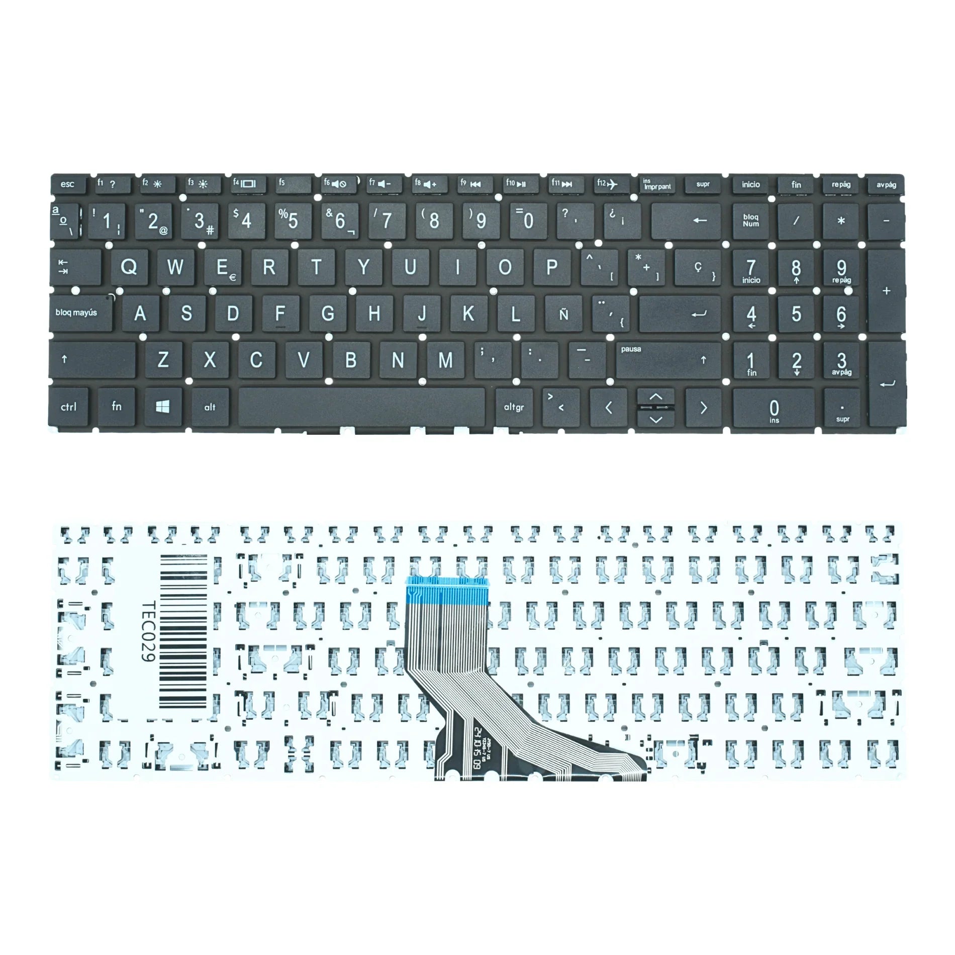 Teclado (SP) HP Pavilion 15-da0001la 15-da000 15-da |+4,000 reseñas 4.9/5 | recibe en 2 días