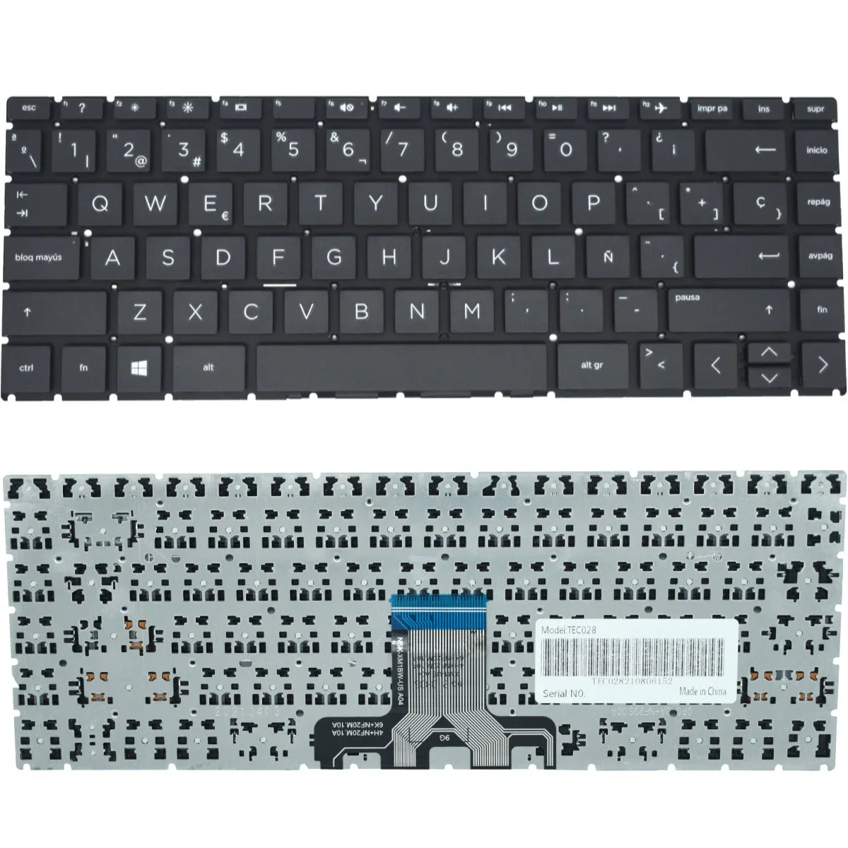 Teclado (SP) HP Pavilion Hp 14-ce 14-da 14-cd 14cm 14-ma 14-ck 14-dg |+4,000 reseñas 4.9/5 | recibe en 2 días
