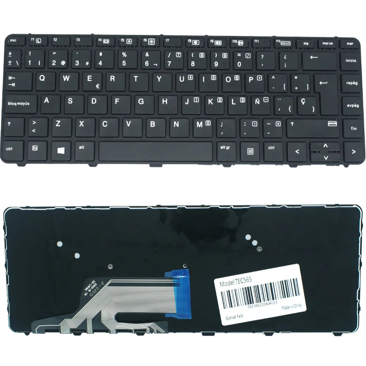 Teclado (SP) HP Probook 430 G3 , 430 G4 , 440 G3 , 440 G4 , 445 G3 , 640 G2 , 645 G2 |+4,000 reseñas 4.9/5 | recibe en 2 días