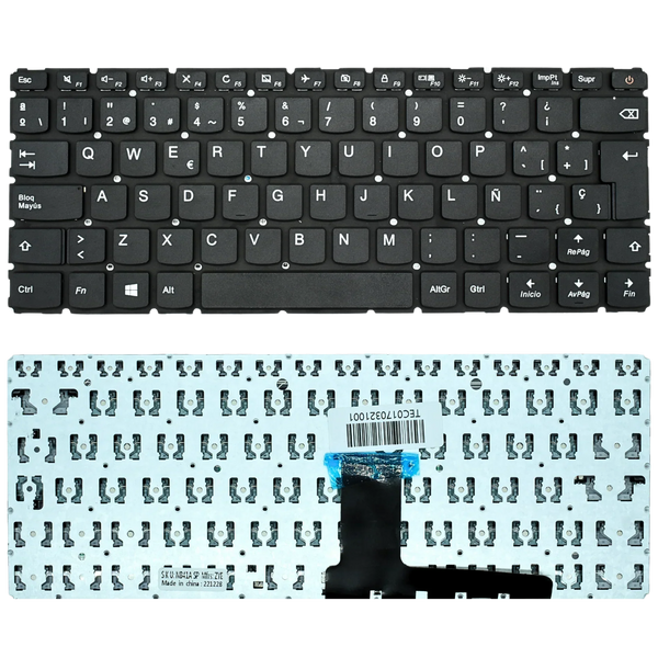 Teclado (SP) Lenovo Ideapad 110-14IBR 110-14AST 110-14ISK |+5,000 reseñas 4.9/5 | recibe express 2 días