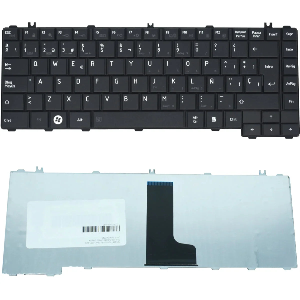 Teclado (SP) TOSHIBA Satellite C645D, Satellite C645, Satellite C640 |+4,000 reseñas 4.9/5 | recibe en 2 días