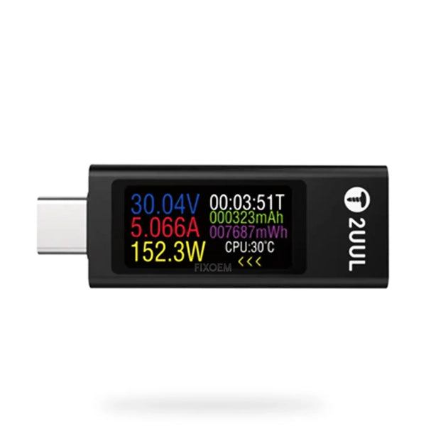 Tester Probador Tipo C USB 2Uul Pw21 |+5,000 reseñas 4.9/5 | recibe express 2 días