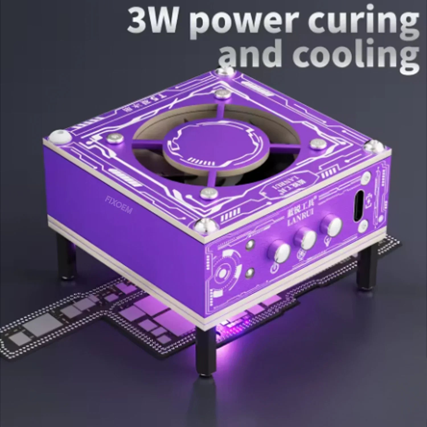 Ventilador Lampara Extractor Condensador Lanrui T5 Uv |+4,000 reseñas 4.9/5 | recibe en 2 días