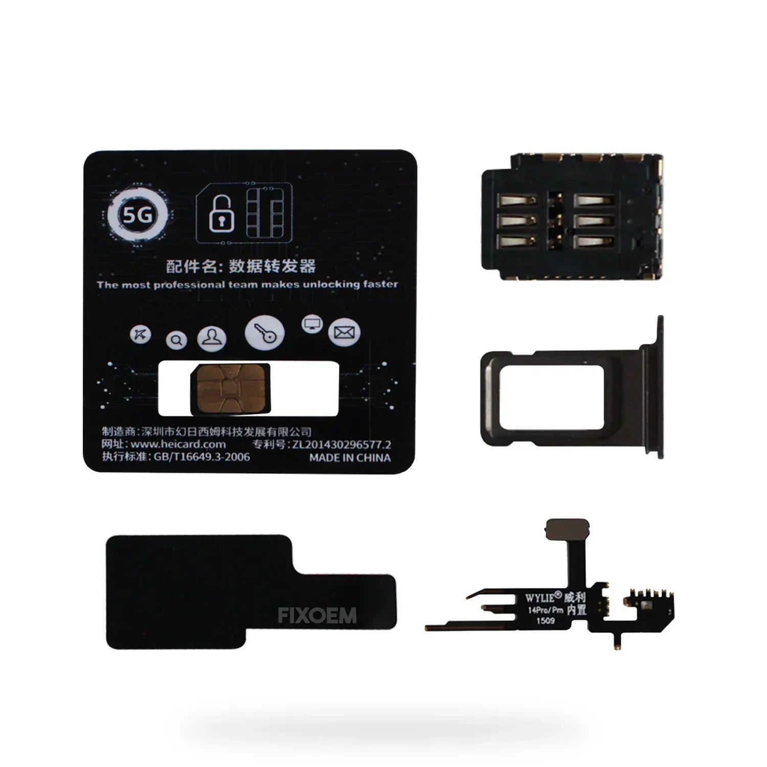 Flex Convertidor Adaptador ESIM a SIM Fisico Lector Dual Sim Iphone 14 Pro/14 Pro Max Wylie |+5,000 reseñas 4.9/5 | recibe express 2 días