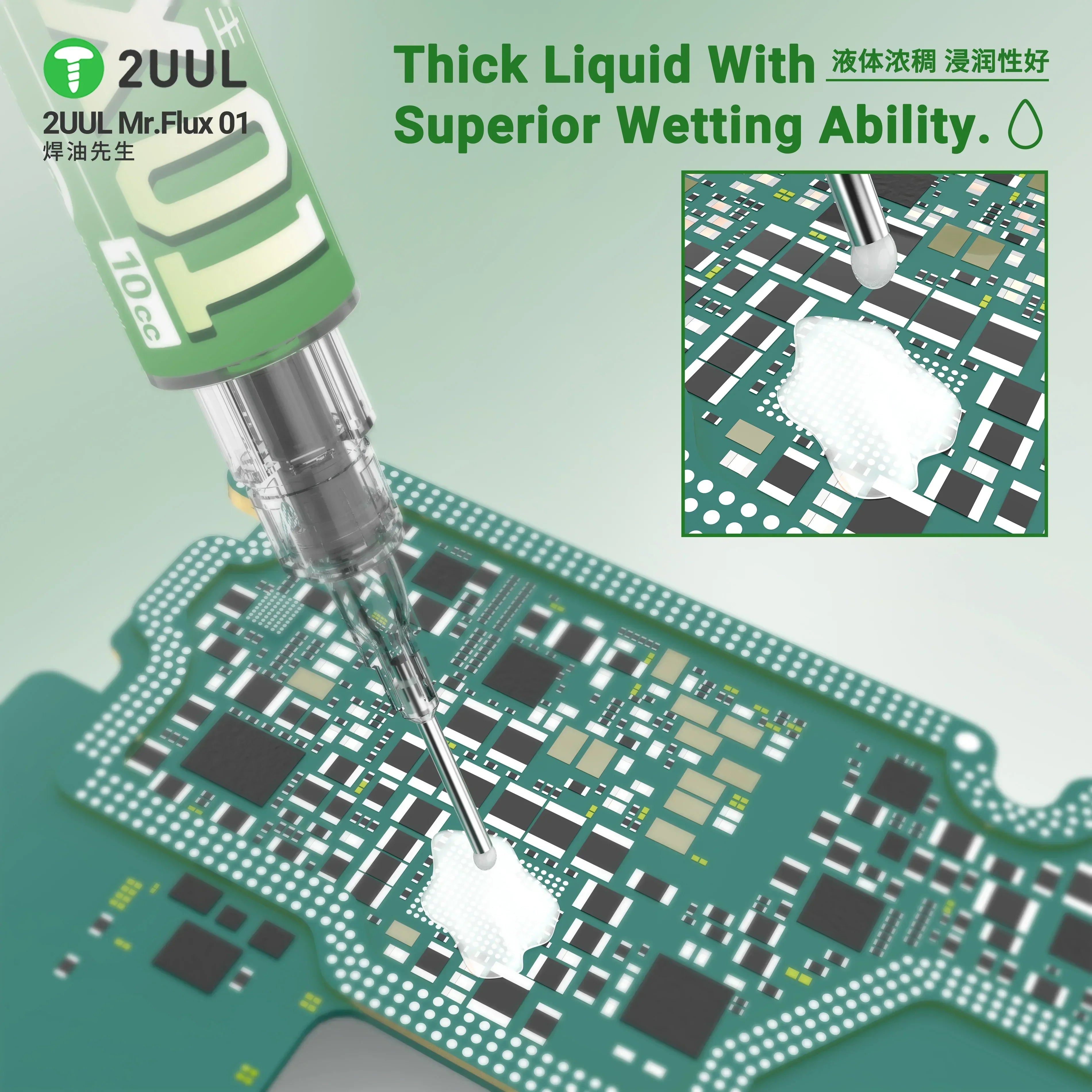 Flux 001 Pcb 10Cc 2Uul Sc17 |+5,000 reseñas 4.9/5 | recibe express 2 días