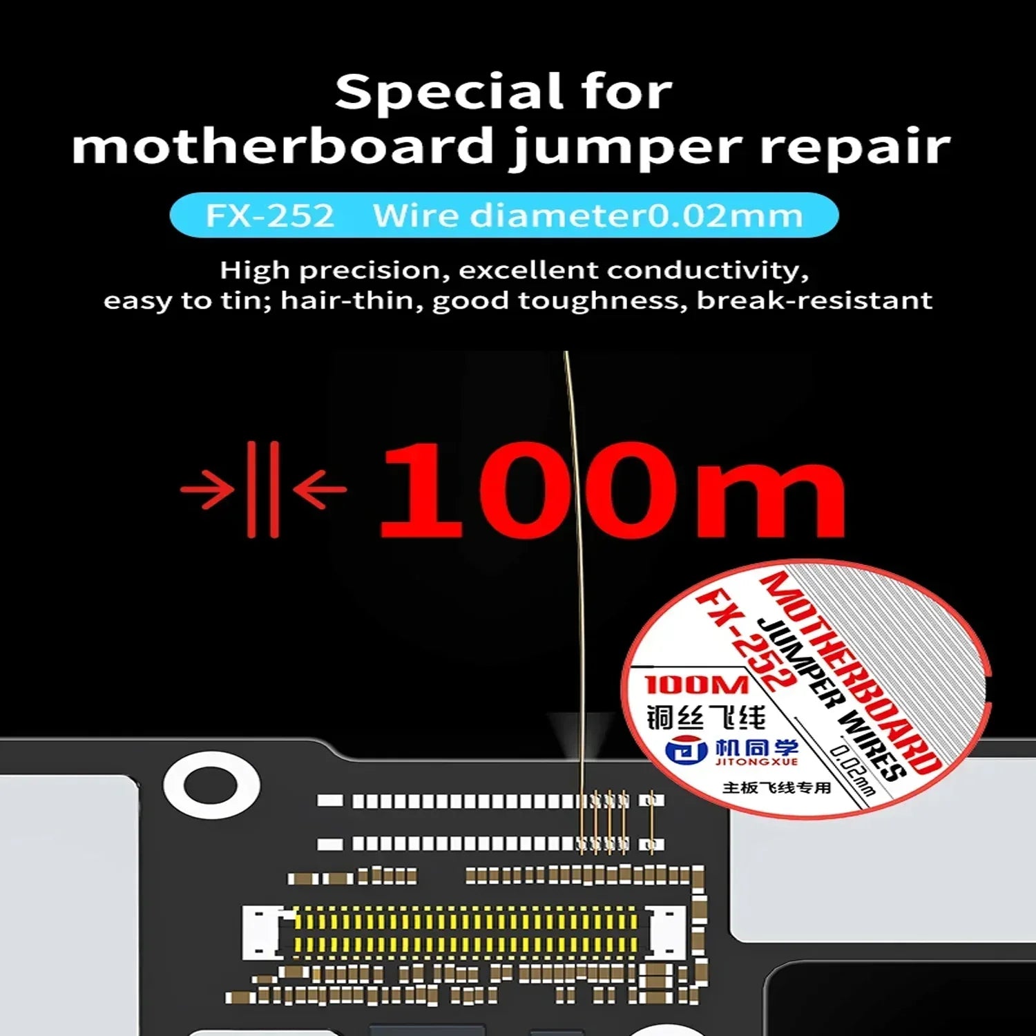 Hilo De Jumper 0.02Mm JTX |+5,000 reseñas 4.9/5 | recibe express 2 días