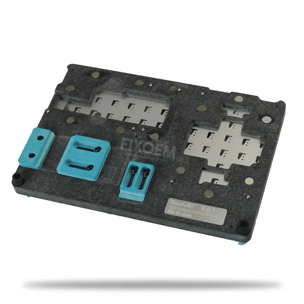 Holder Plataforma Reballing Qianli 6 En 1 Iphone X Xs Xs Max 11 11 Pro Max 11 Pro |+5,000 reseñas 4.9/5 | recibe express 2 días