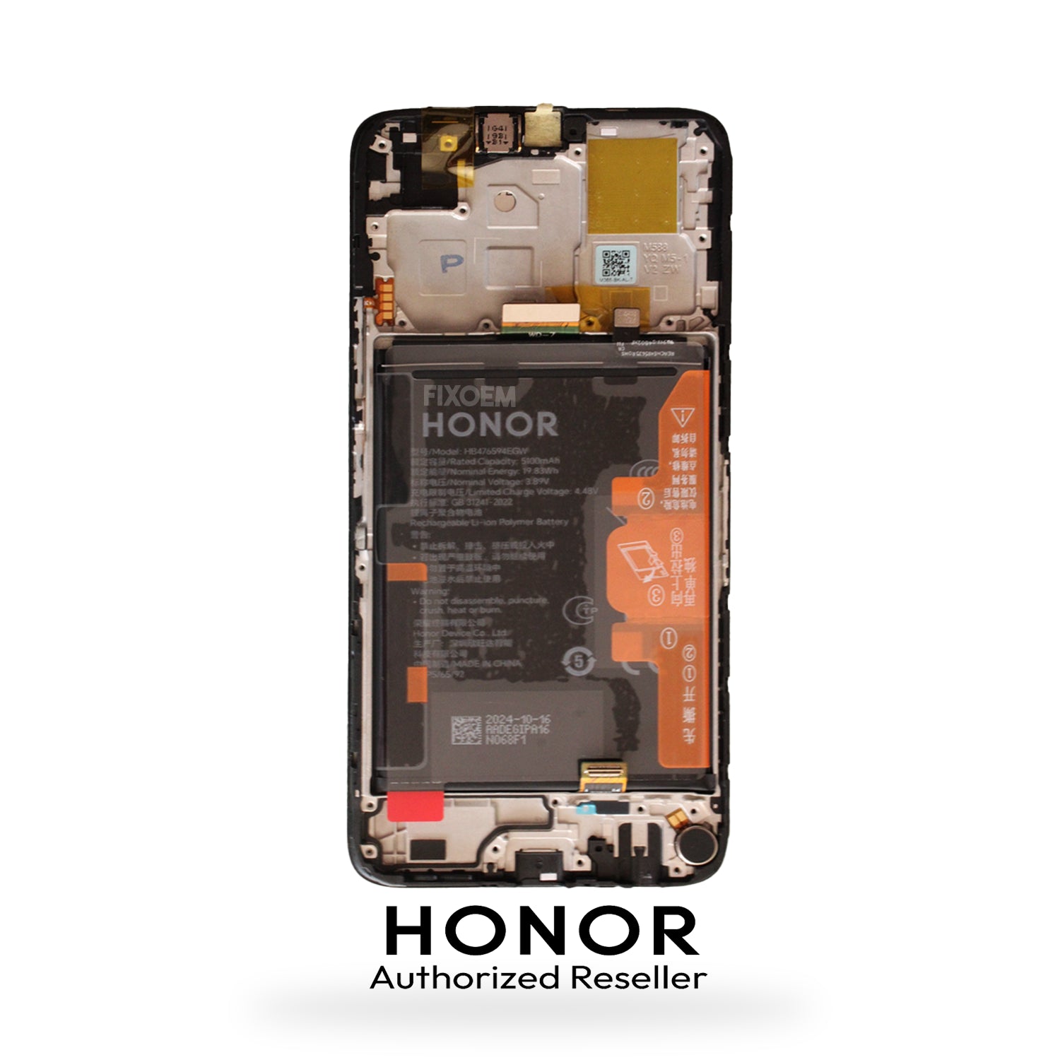 Display Honor Original X5 Plus / X6A C/Bateria S/Marco