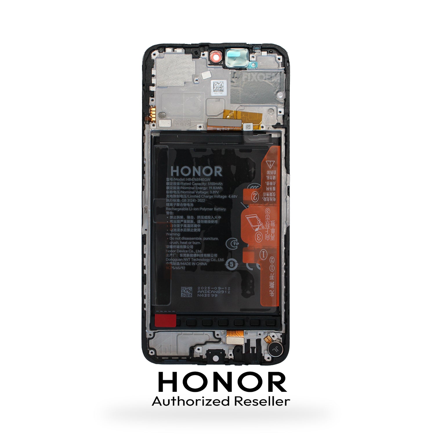Display Honor Original X7C Plus C/Bateria S/Marco