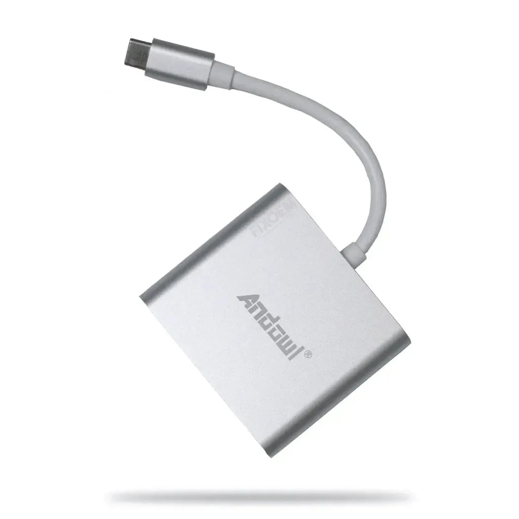 Hub Multipuerto adaptador Tipo C A Usb A Hdmi |+5,000 reseñas 4.9/5 | recibe express 2 días