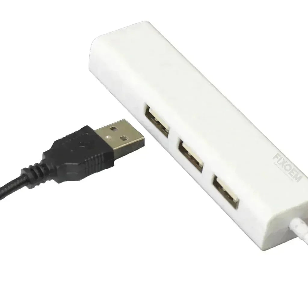 Hub Multipuerto Tipo C 3 Puertos + Lan Adaptador |+5,000 reseñas 4.9/5 | recibe express 2 días