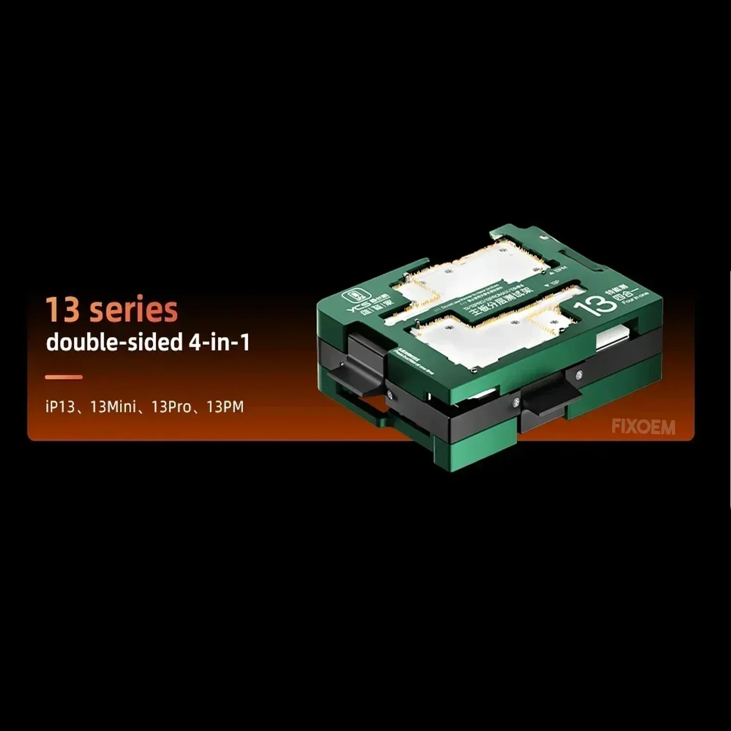 Isocket Soporte Prueba Placa Base Iphone 13 Mini / Pro / Pro / Max Ycs |+5,000 reseñas 4.9/5 | recibe express 2 días