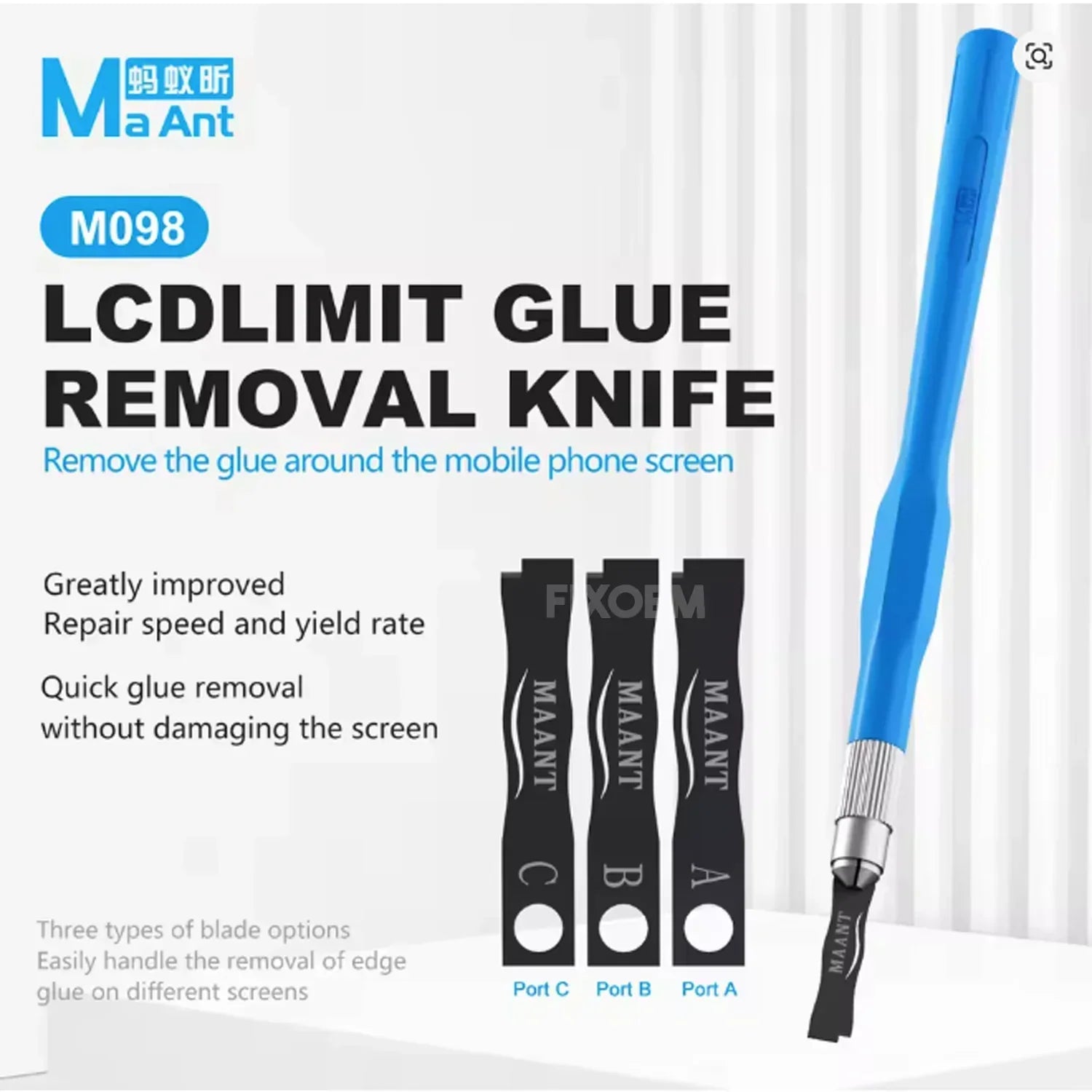 Kit Bisturi Cuchillas Limpiar Lcd MA ANT M098 |+5,000 reseñas 4.9/5 | recibe express 2 días