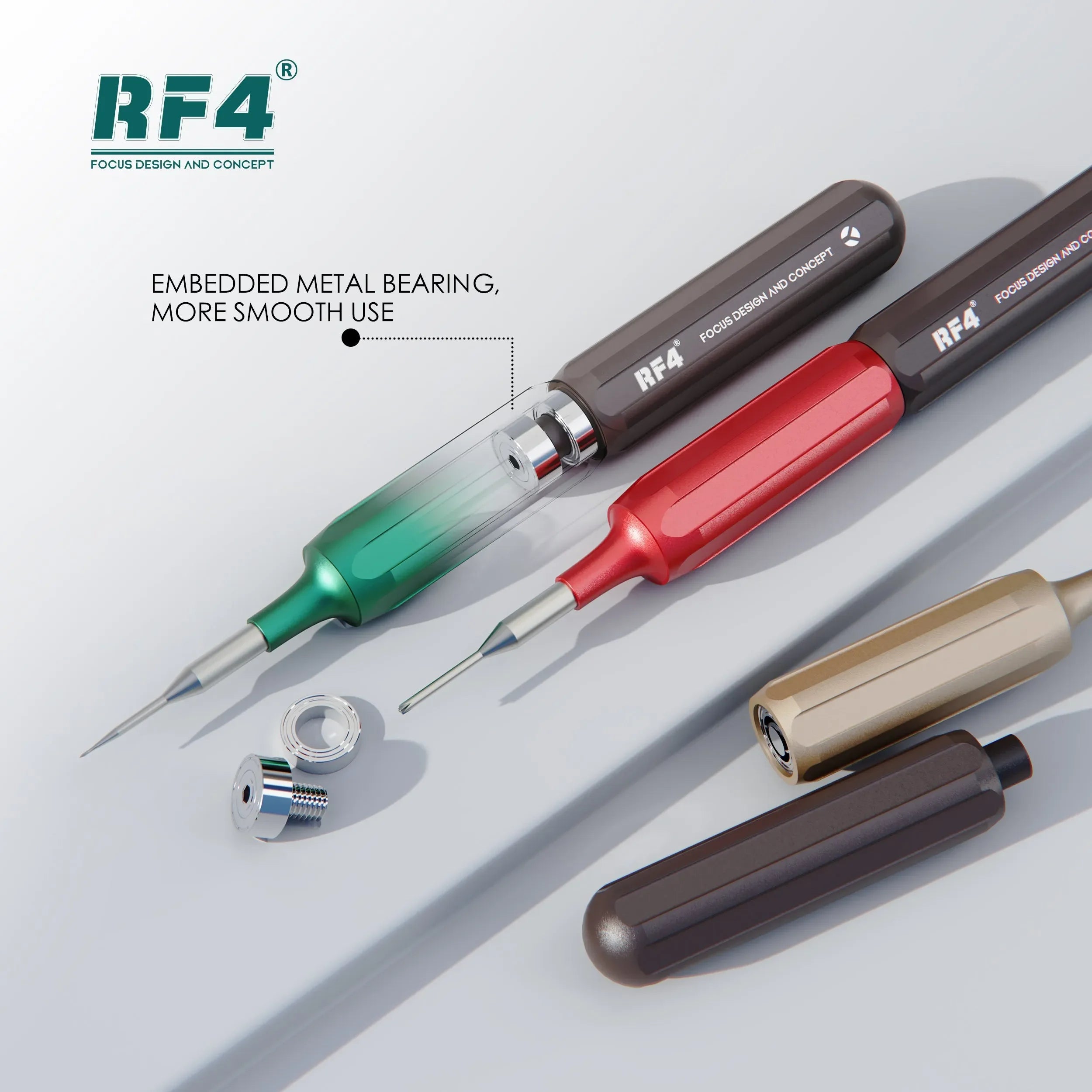Kit Desarmadores Destornillador 5 En 1 Rf4 Rf-Sd10 |+5,000 reseñas 4.9/5 | recibe express 2 días