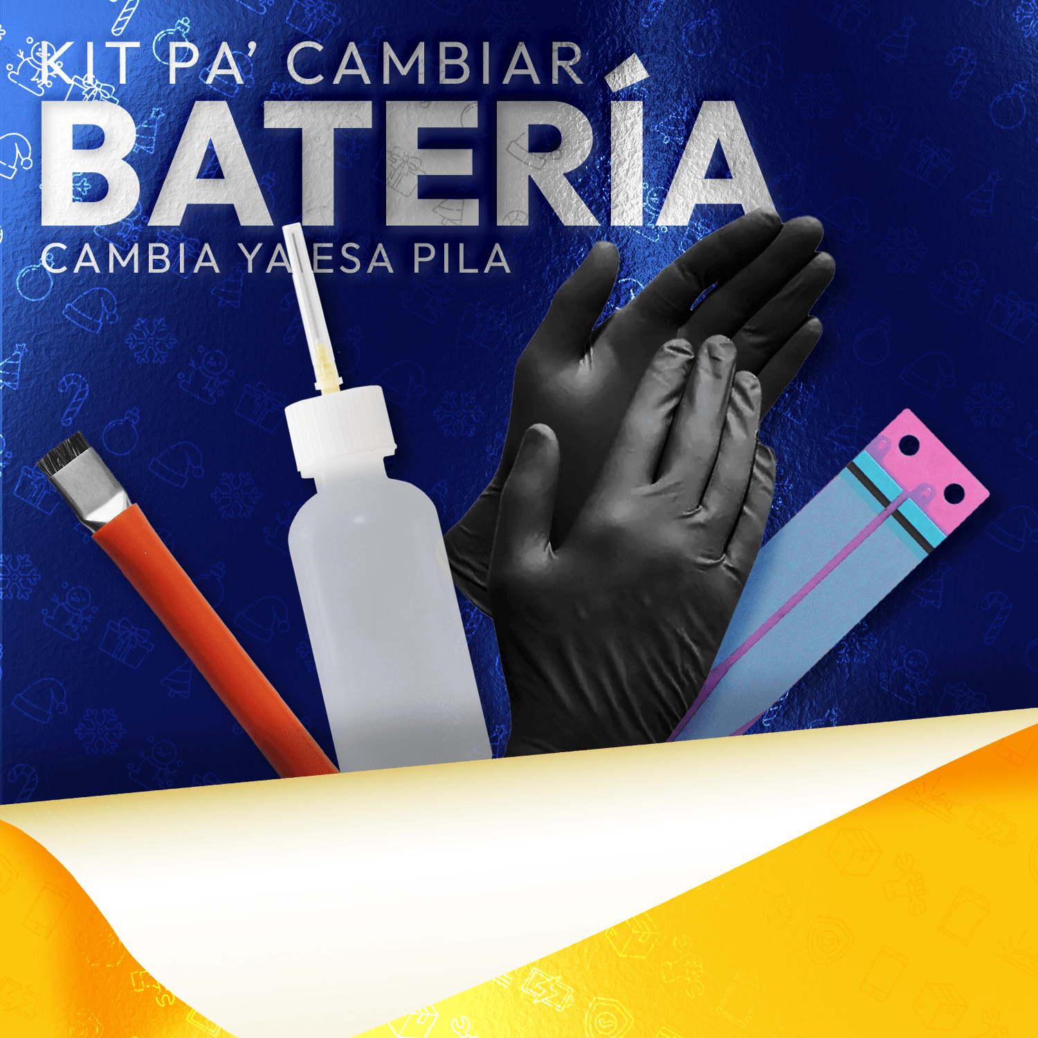 Kit Pa' Cambiar Batería | FixOEM |+2,000 reseñas 4.8/5 ⭐
