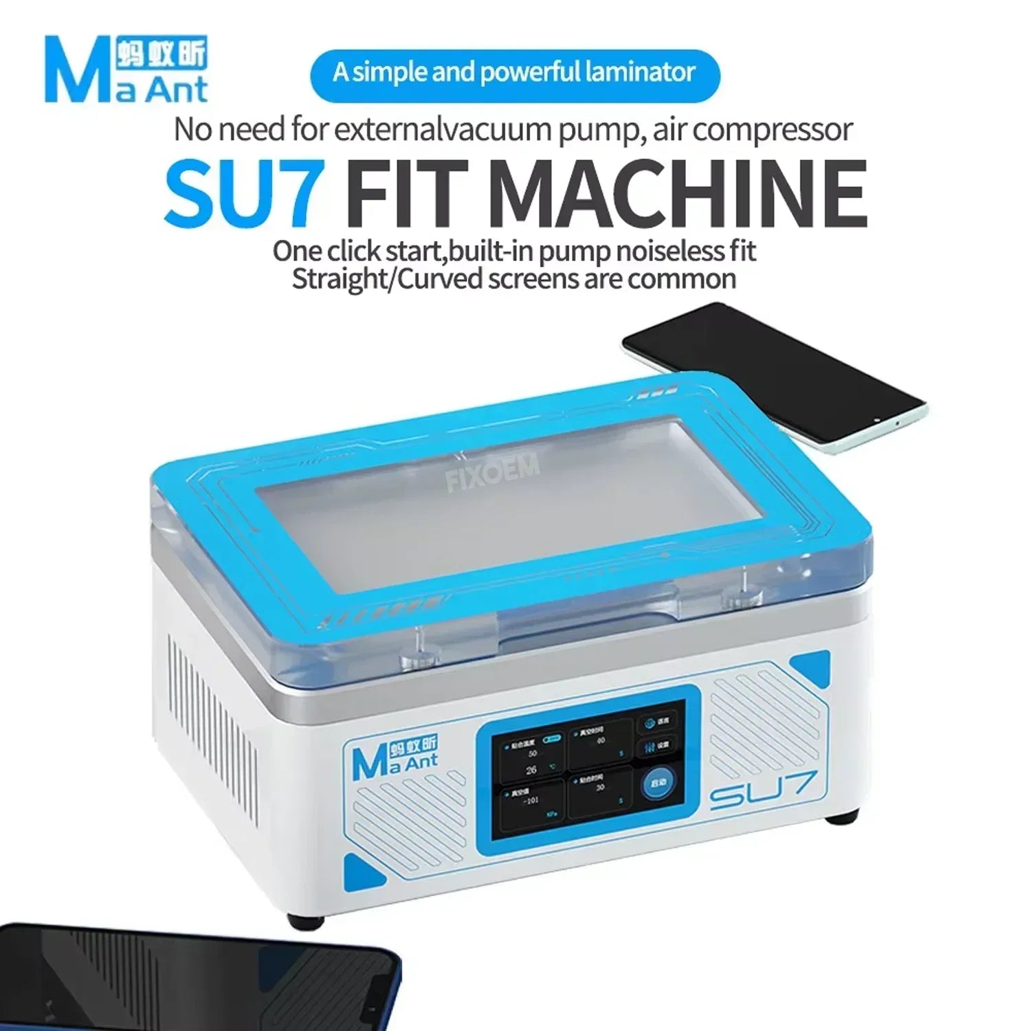 Laminadora Pantallas Mini Ma Ant SU7 |+5,000 reseñas 4.9/5 | recibe express 2 días