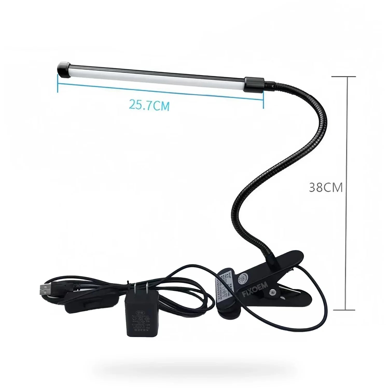 Lampara Led Escritorio Broche Wylie 510 |+5,000 reseñas 4.9/5 | recibe express 2 días