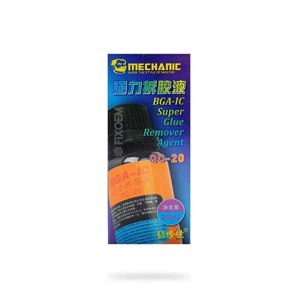 Liquido Removedor Resina Pegamento Mechanic Bga-Ic Qc-20 |+2,000 reseñas 4.8/5 ⭐