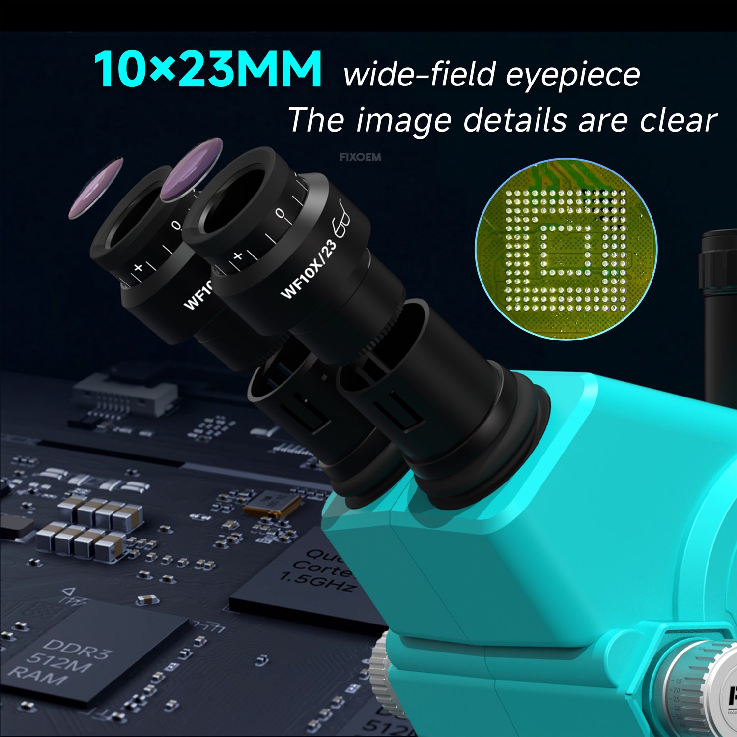 Microscopio Trinocular Rf4 Px 6