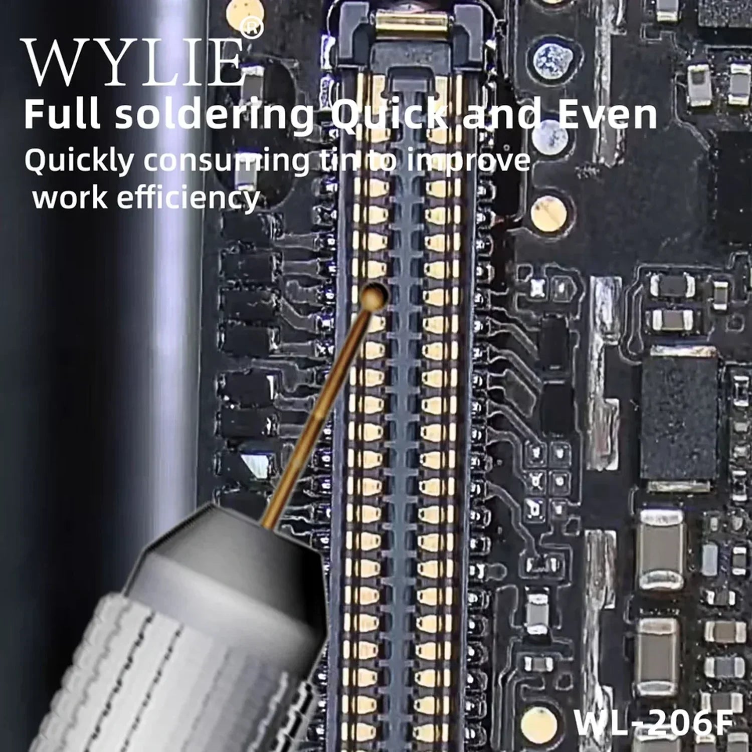 Navaja Barra Soldadura Reballing WYLIE Wl-206F |+5,000 reseñas 4.9/5 | recibe express 2 días