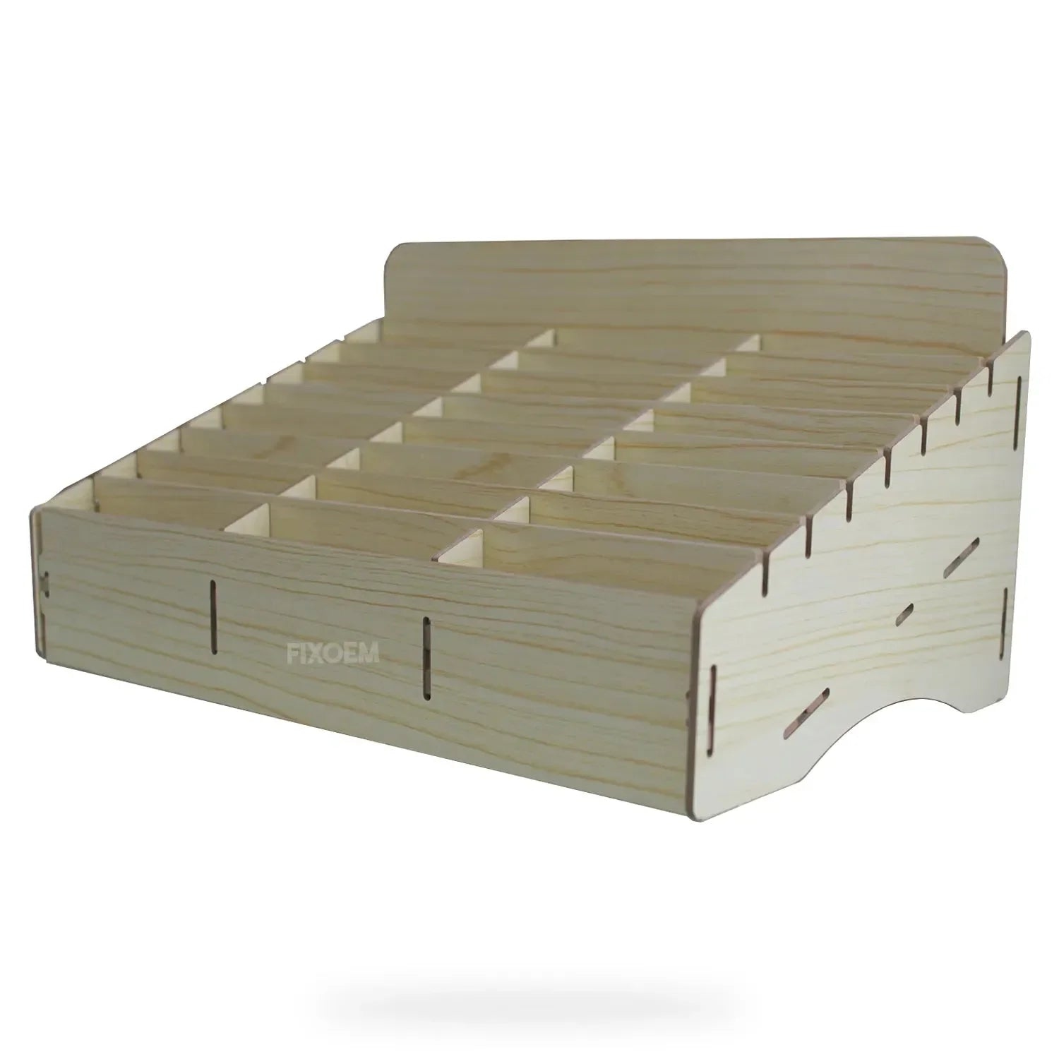 Organizador Contenedor Madera Multifuncional Celulares |+5,000 reseñas 4.9/5 | recibe express 2 días