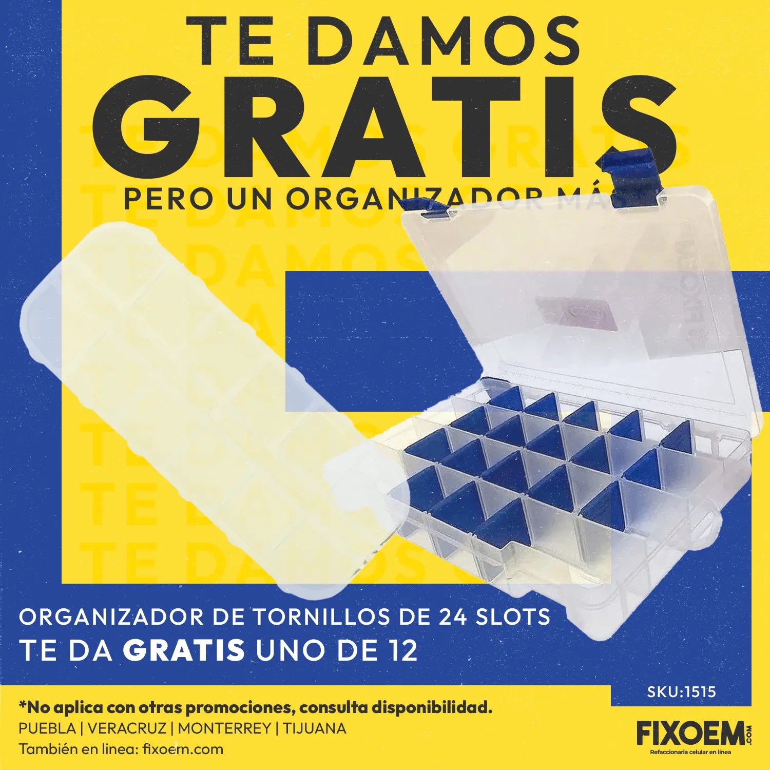 Organizadores Caja Transportador De Tornillos Logicas |+2,000 reseñas 4.8/5 ⭐