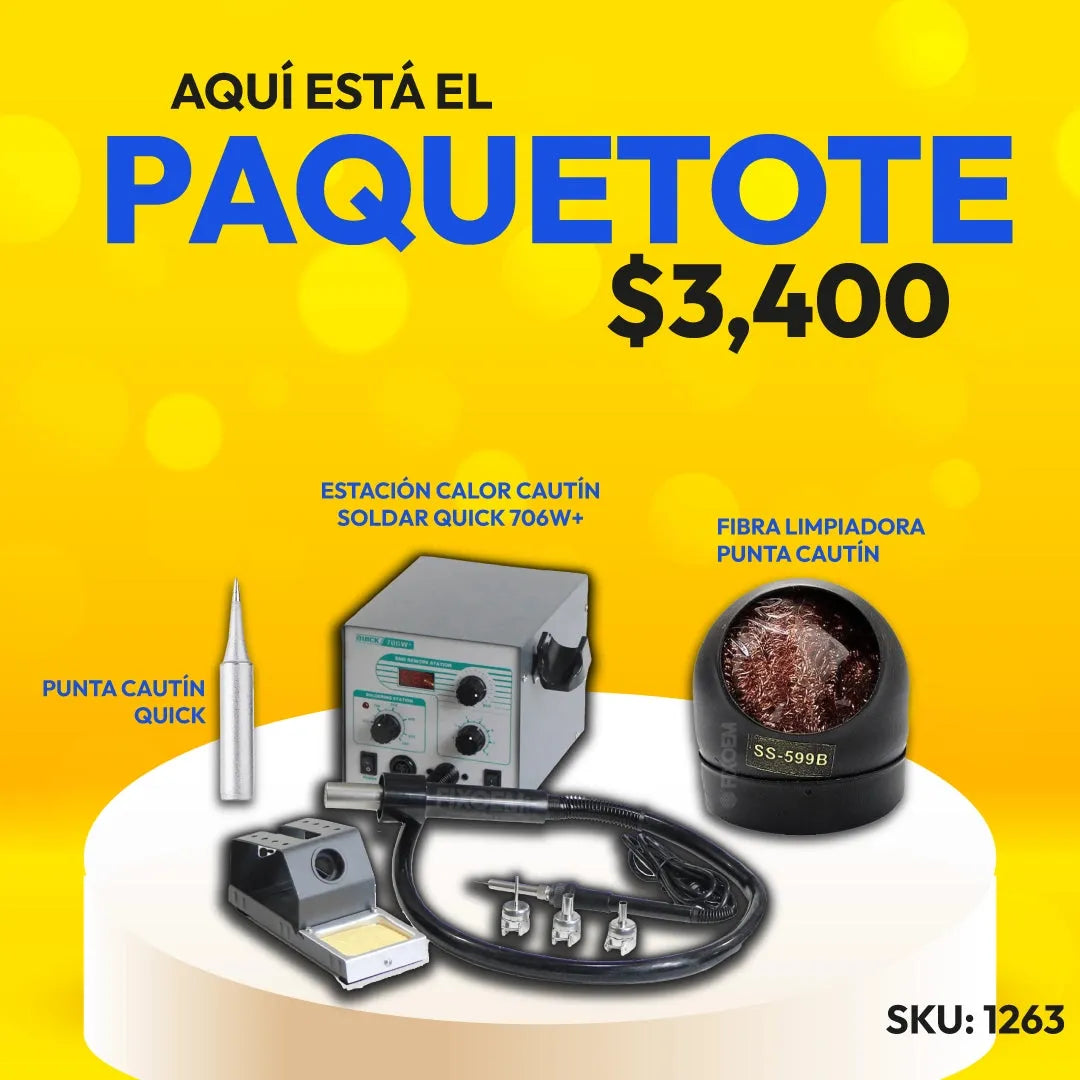 Paquetote Quick |+2,000 reseñas 4.8/5 ⭐