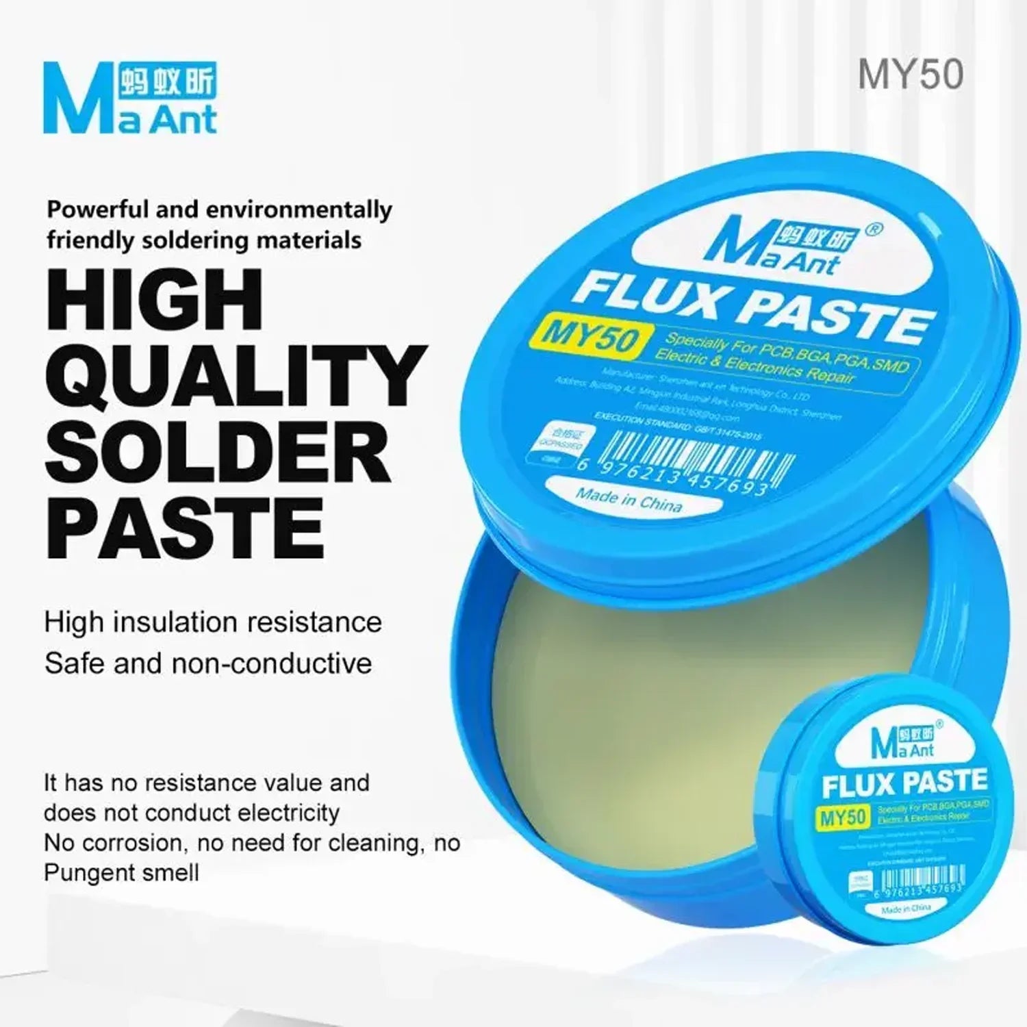 Pasta Flux MA ANT My50 |+5,000 reseñas 4.9/5 | recibe express 2 días