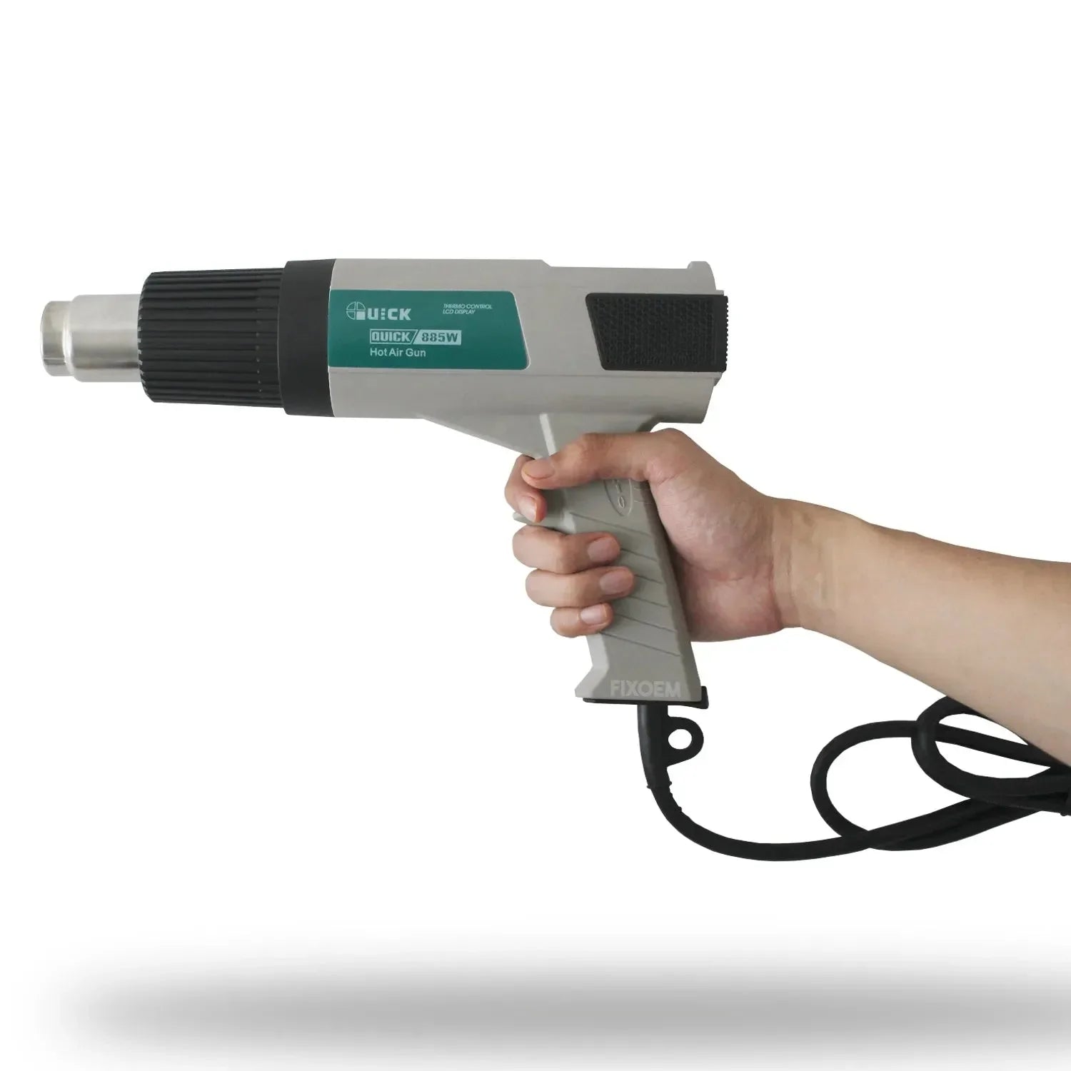 Pistola De Calor Quick 885W Industrial Regulable |+5,000 reseñas 4.9/5 | recibe express 2 días