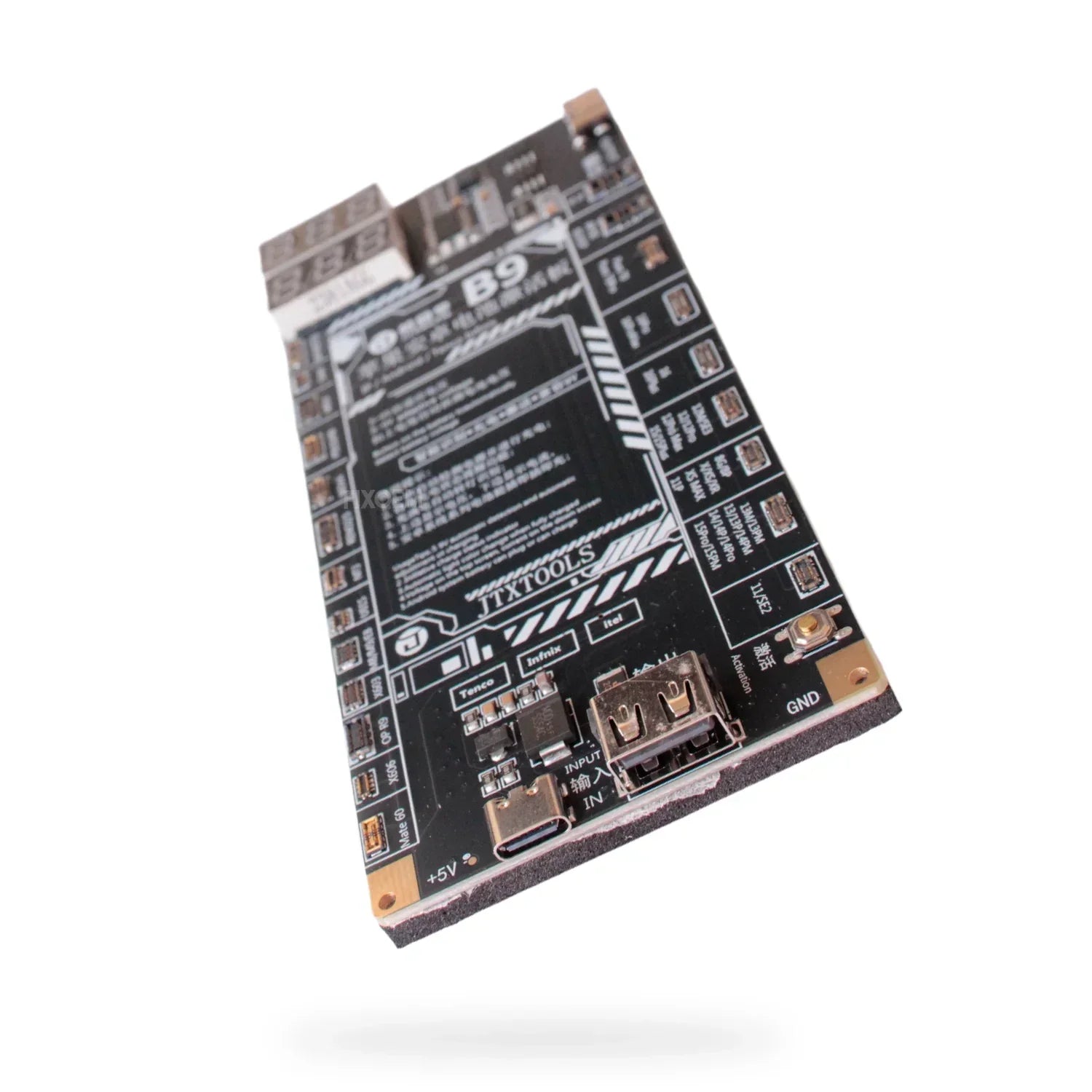 Placa Activacion Bateria Android Apple Jtx B9 Iphone 6s - 17 Pro Max / Android 9V |+5,000 reseñas 4.9/5 | recibe express 2 días