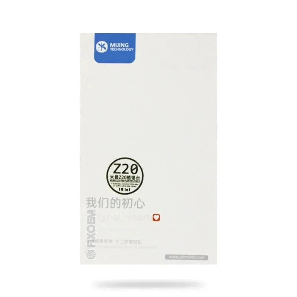 Plataforma Base Tapete Reballing Stencil Mijing Z20 Iphone X Xs Xs Max 11 11 Pro 11 Pro Max 12 12Pro 12 Pro Max |+5,000 reseñas 4.9/5 | recibe express 2 días
