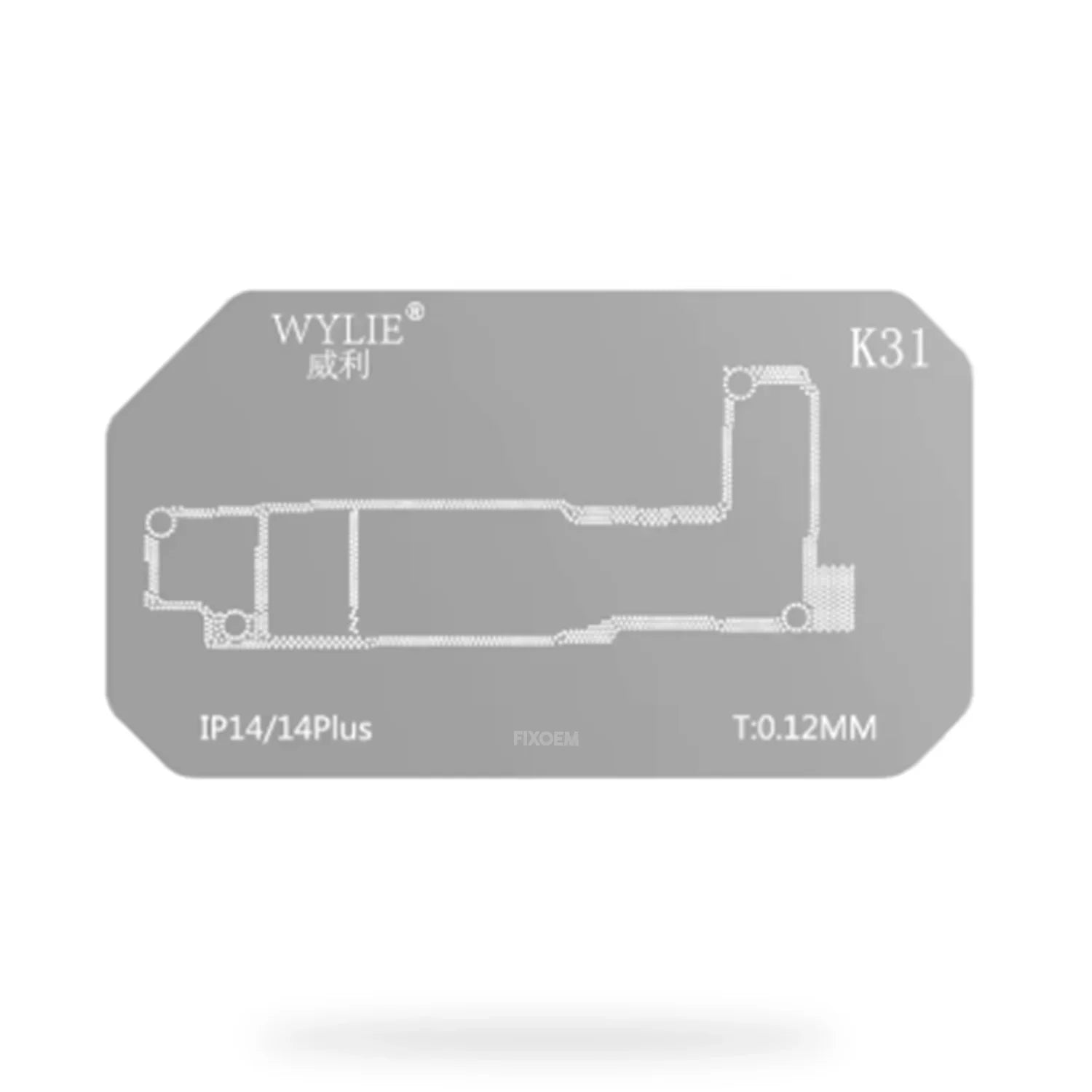 Plataforma Base Tapete Reballing Wylie K31-D Iphone 14 / 14 Plus / 14 Pro / 14 Pro Max |+5,000 reseñas 4.9/5 | recibe express 2 días