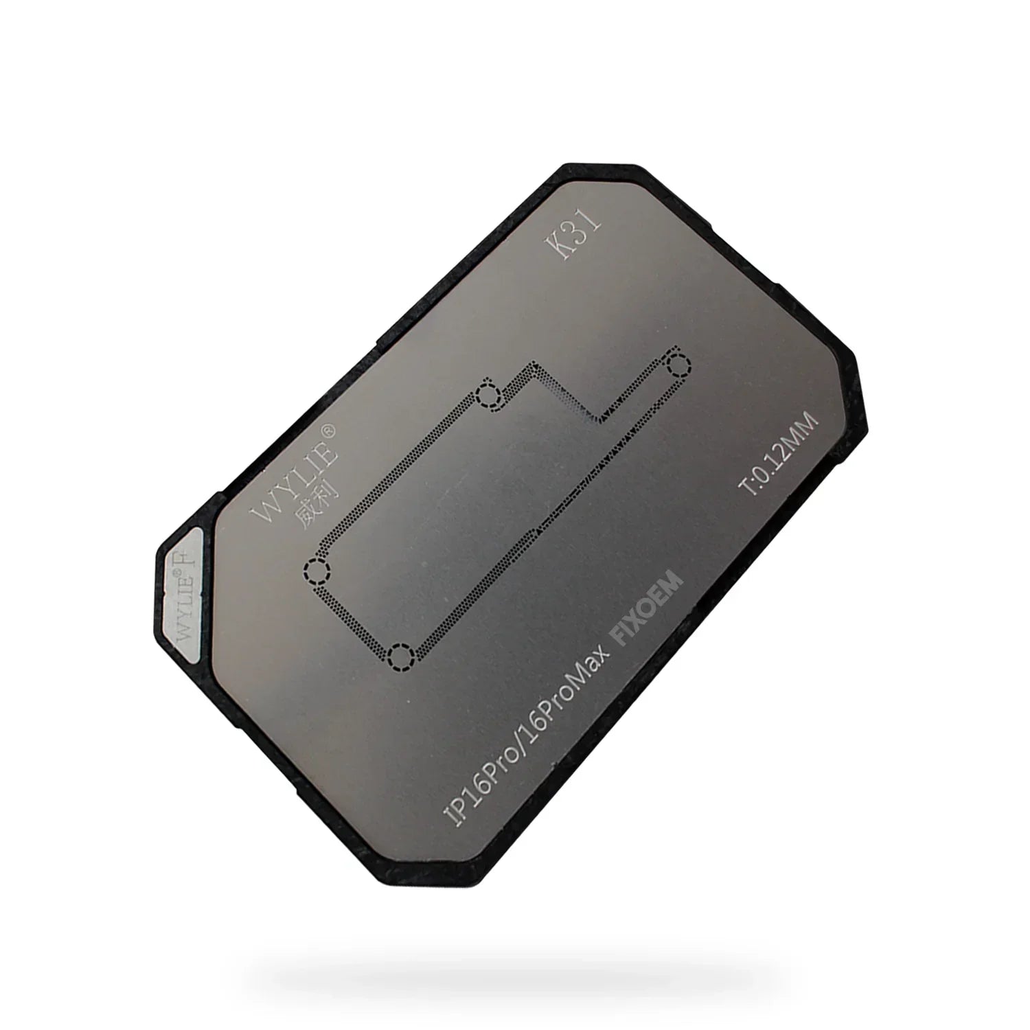 Plataforma Base Tapete Reballing Wylie K31-F Iphone 16 / 16 Plus / 16 Pro / 16 Pro Max |+5,000 reseñas 4.9/5 | recibe express 2 días