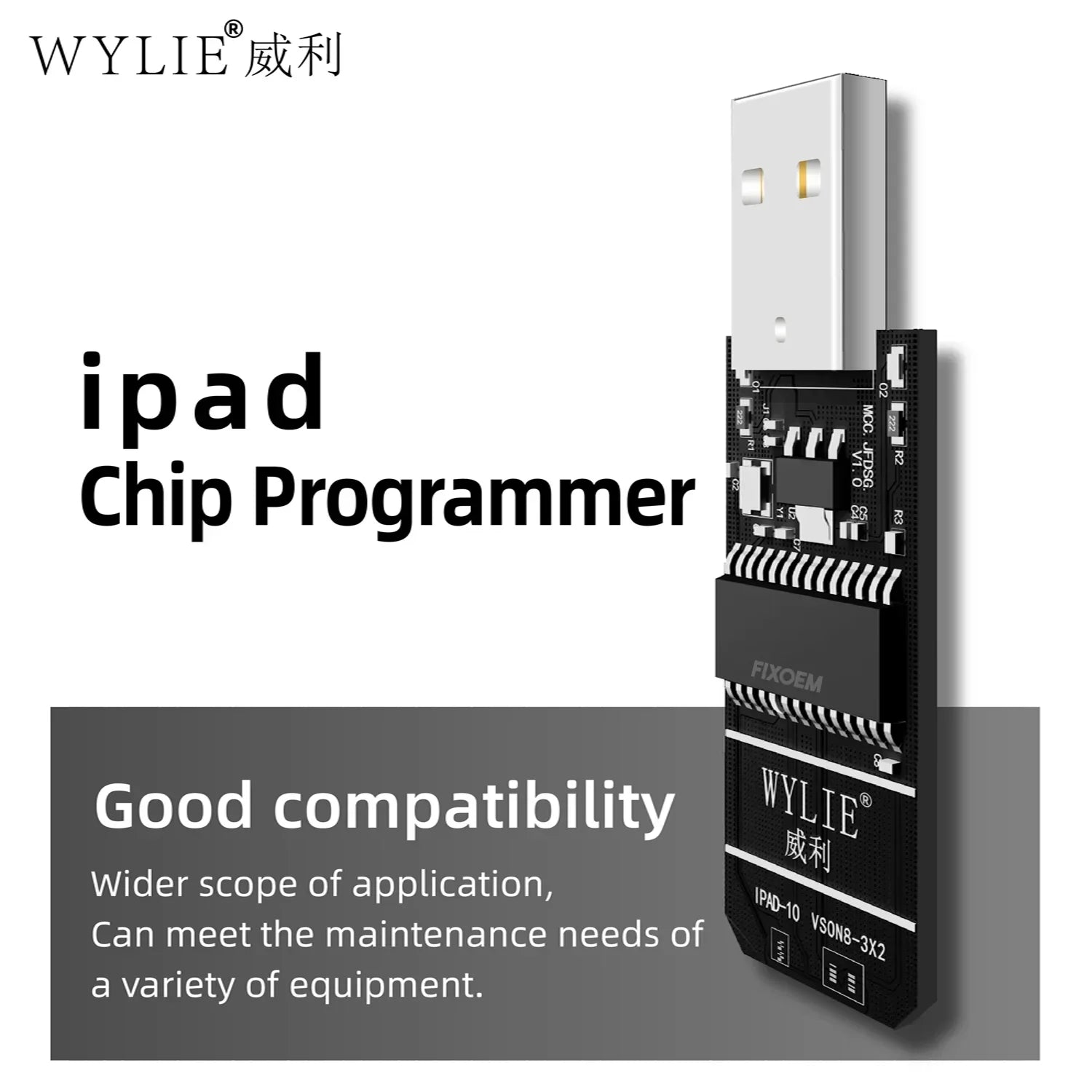 Probador Tester Usb iPad 10 Vsong-342 Wylie eprom |+5,000 reseñas 4.9/5 | recibe express 2 días