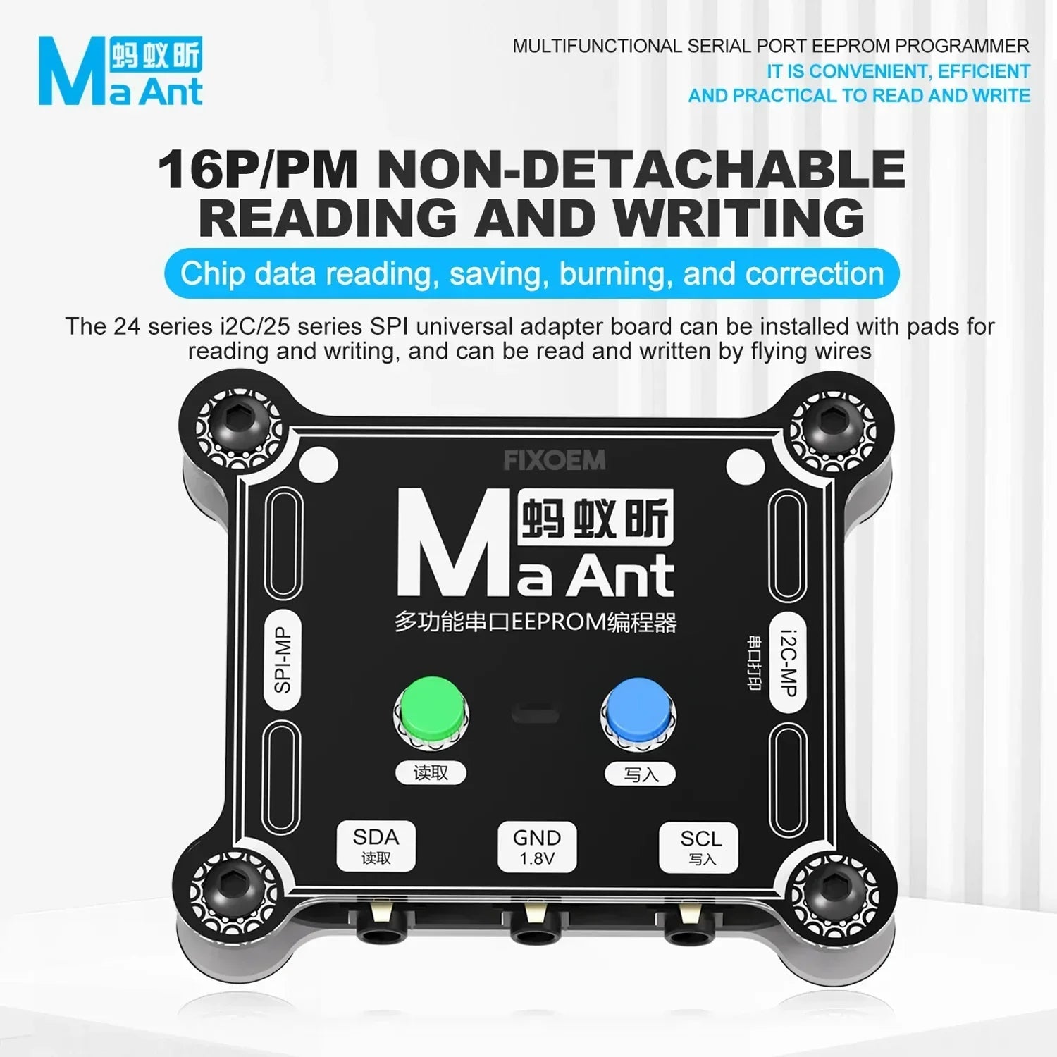 Programador Iphone Memoria EEPROM Ma Ant E1 |+5,000 reseñas 4.9/5 | recibe express 2 días