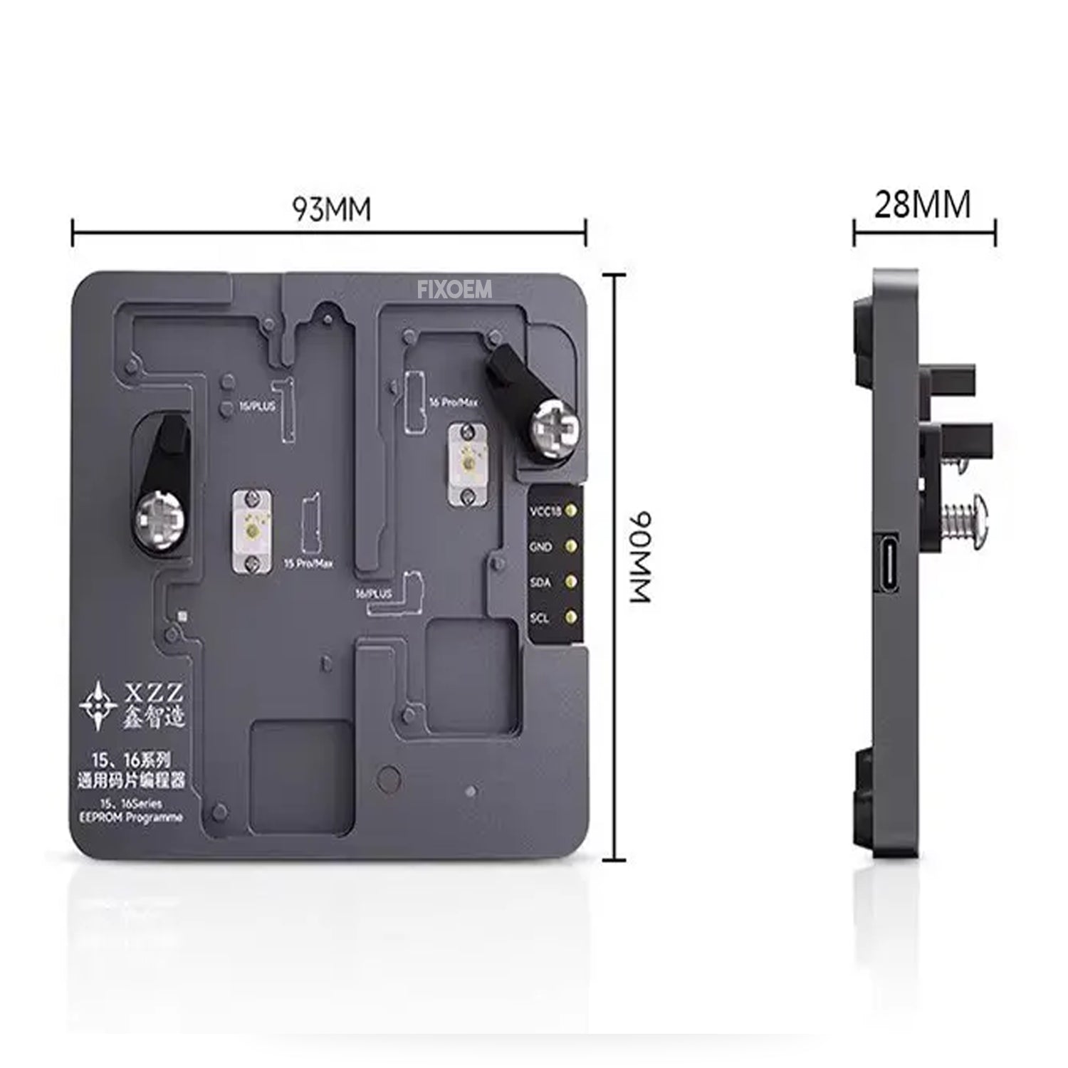 Programadora Chip Eeprom XZZ Iphone 15 - 16 Pro Max