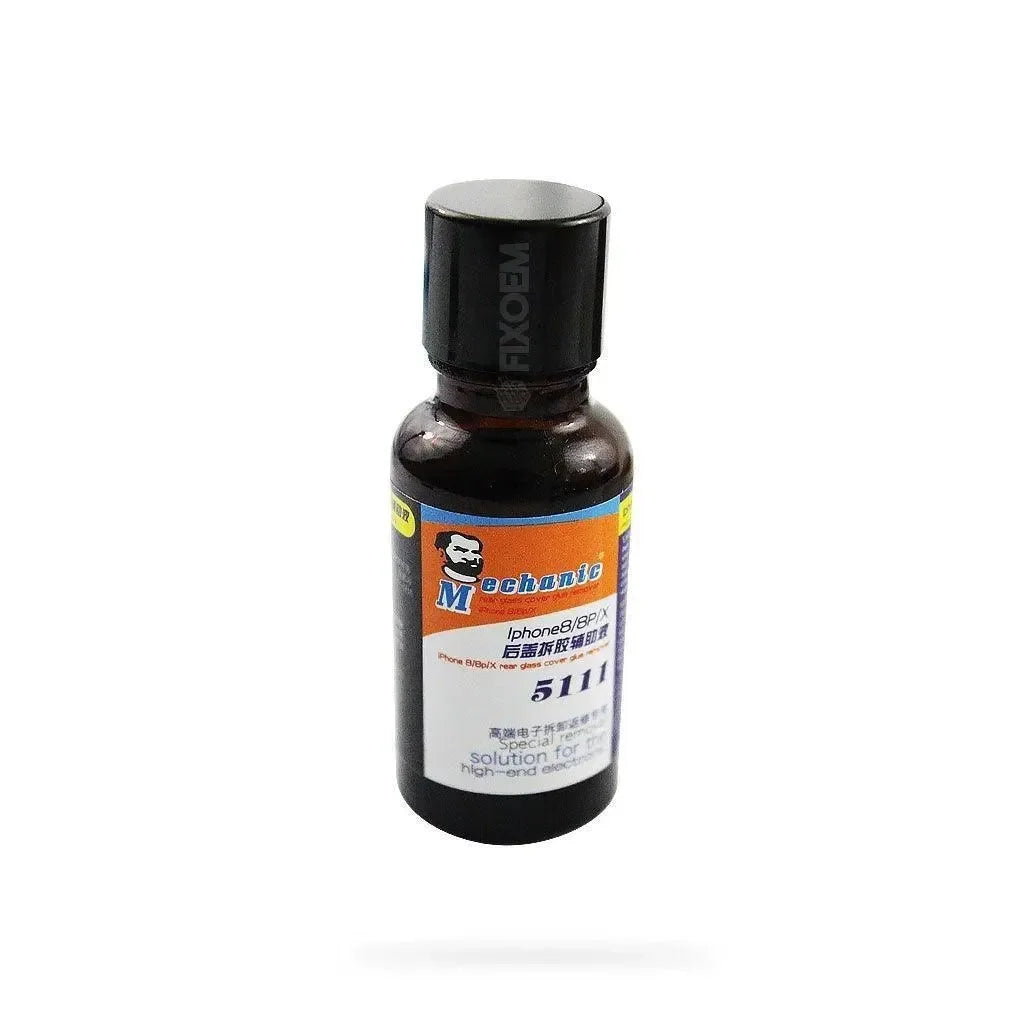 Removedor Quita Goma Pegamento Tapas Traseras Mechanic T5111 20Ml |+5,000 reseñas 4.9/5 | recibe express 2 días
