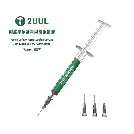 Soldadura 2Uul Nano Pasta Para Fpc 183°C SC99 |+5,000 reseñas 4.9/5 | recibe express 2 días