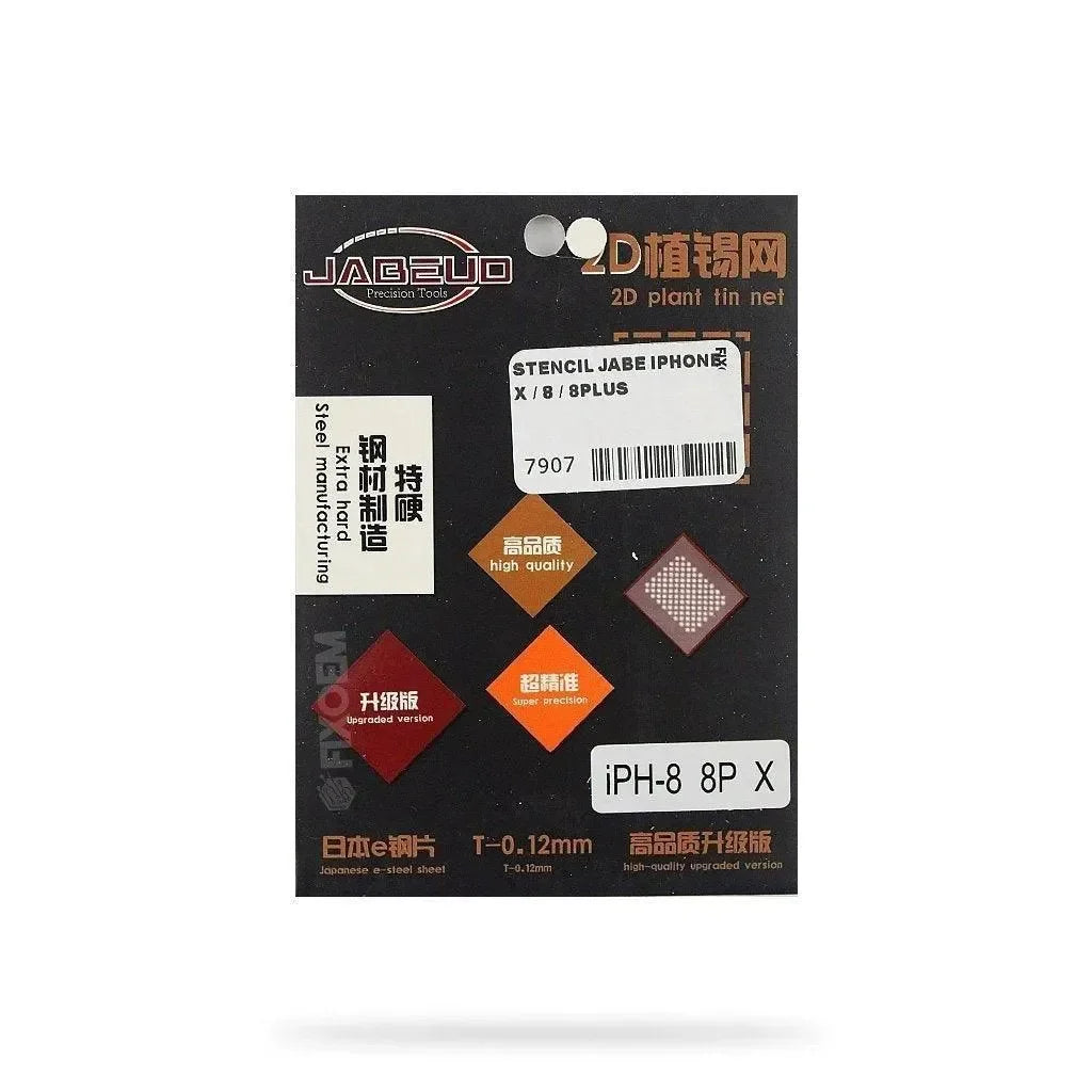 Stencil Bga Jabeud Iphone X / 8 / 8Plus |+5,000 reseñas 4.9/5 | recibe express 2 días