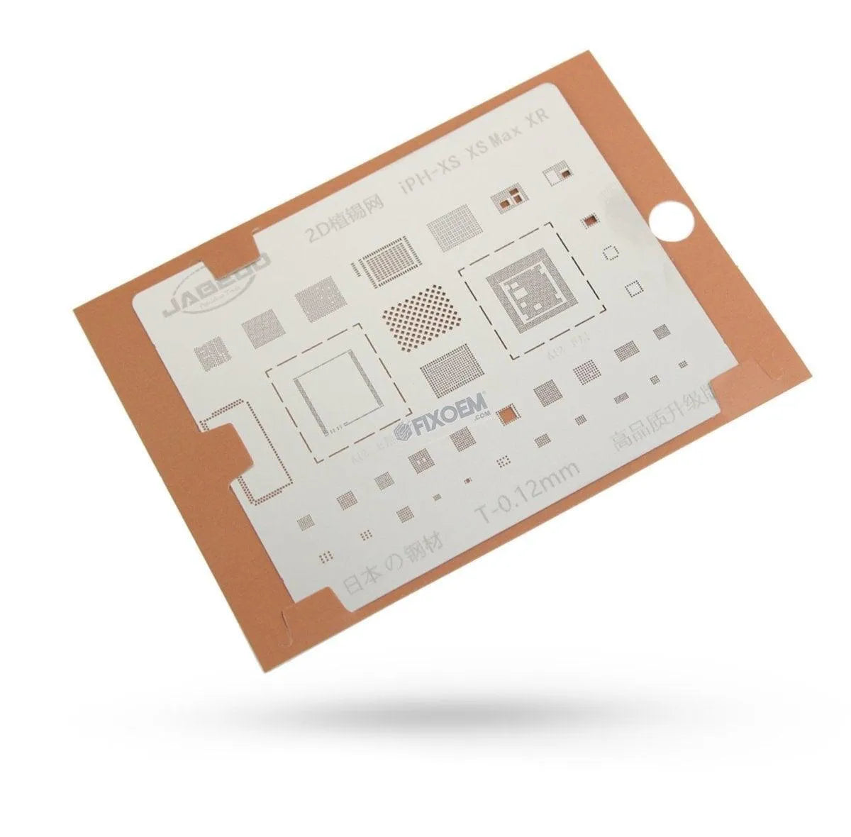 Stencil Jabe Iphone Xs/Xs Max/Xr-A12 T:0.12Mm |+2,000 reseñas 4.8/5 ⭐