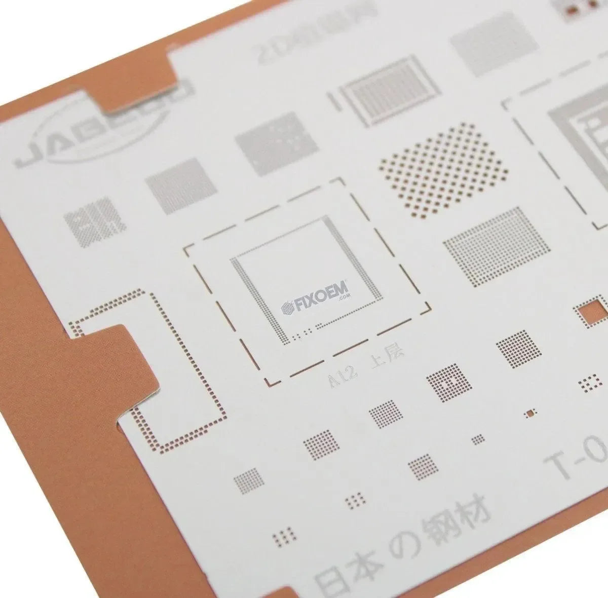 Stencil Jabe Iphone Xs/Xs Max/Xr-A12 T:0.12Mm |+5,000 reseñas 4.9/5 | recibe express 2 días