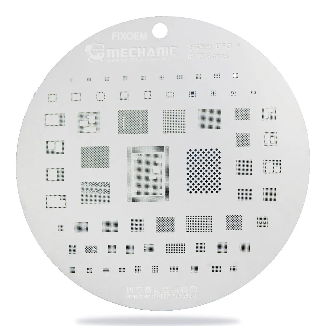 Stencil Mechanic Plantilla Reballing Ithin Bga 0.12Mm Cpu Iphone 13-13 Pro Max |+2,000 reseñas 4.8/5 ⭐