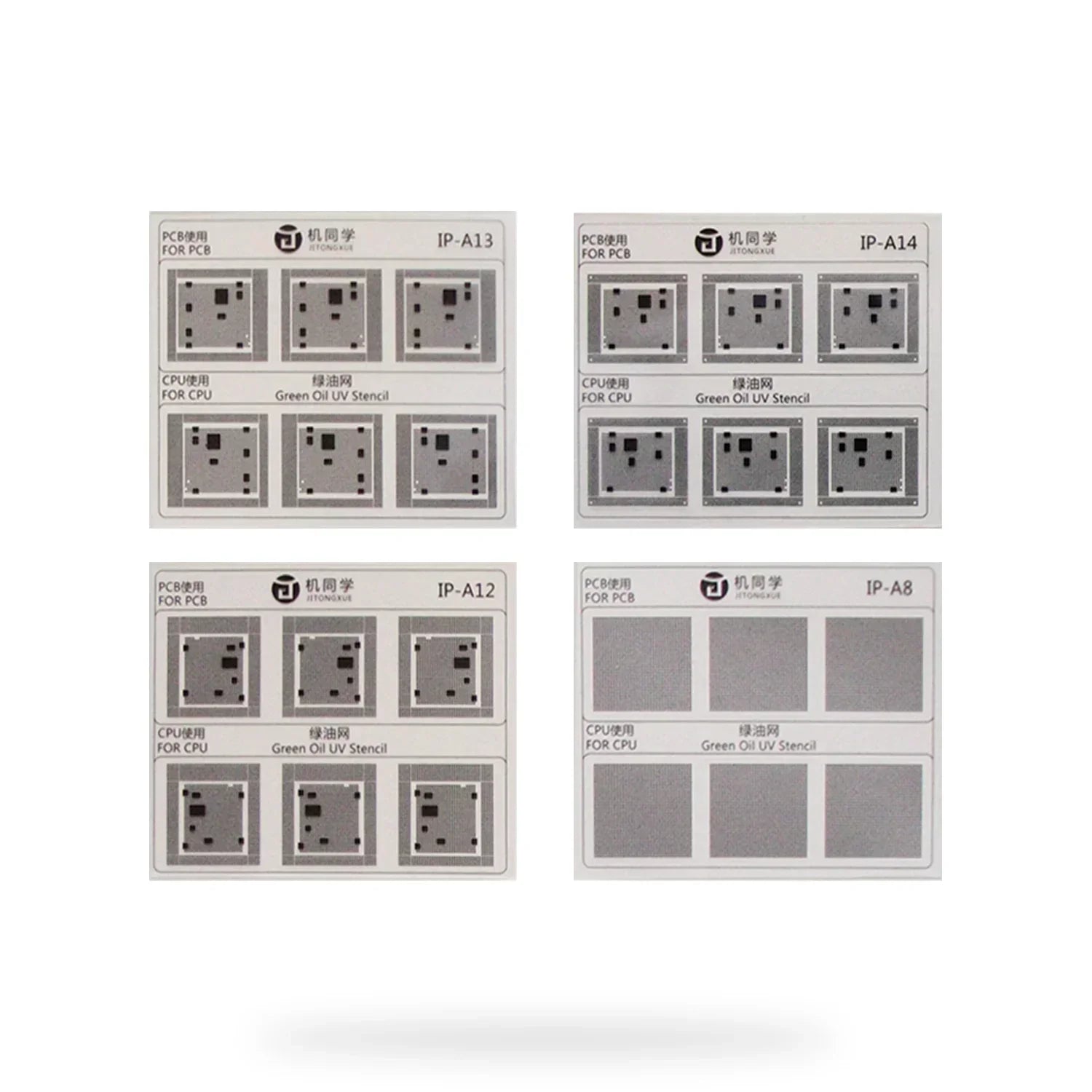 Stencil Uv / Malla Rebaling Iphone (10 Modelos) Jtx 10 Gs-01 |+5,000 reseñas 4.9/5 | recibe express 2 días