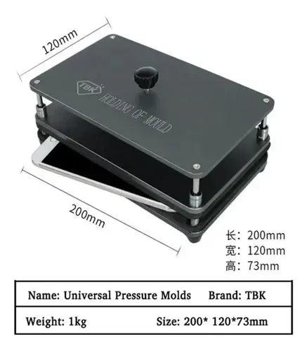 Sujetador Marco Cerrar Iphones Molde Presion Universal TBK 201 |+5,000 reseñas 4.9/5 | recibe express 2 días
