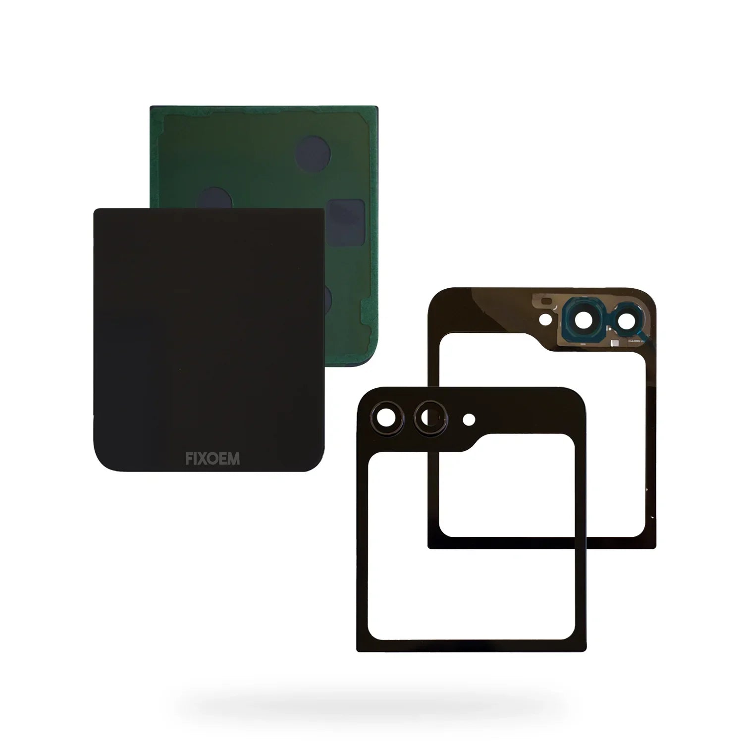 Tapa Trasera Samsung Z Flip 5 Sm-F731b Negro |+5,000 reseñas 4.9/5 | recibe express 2 días