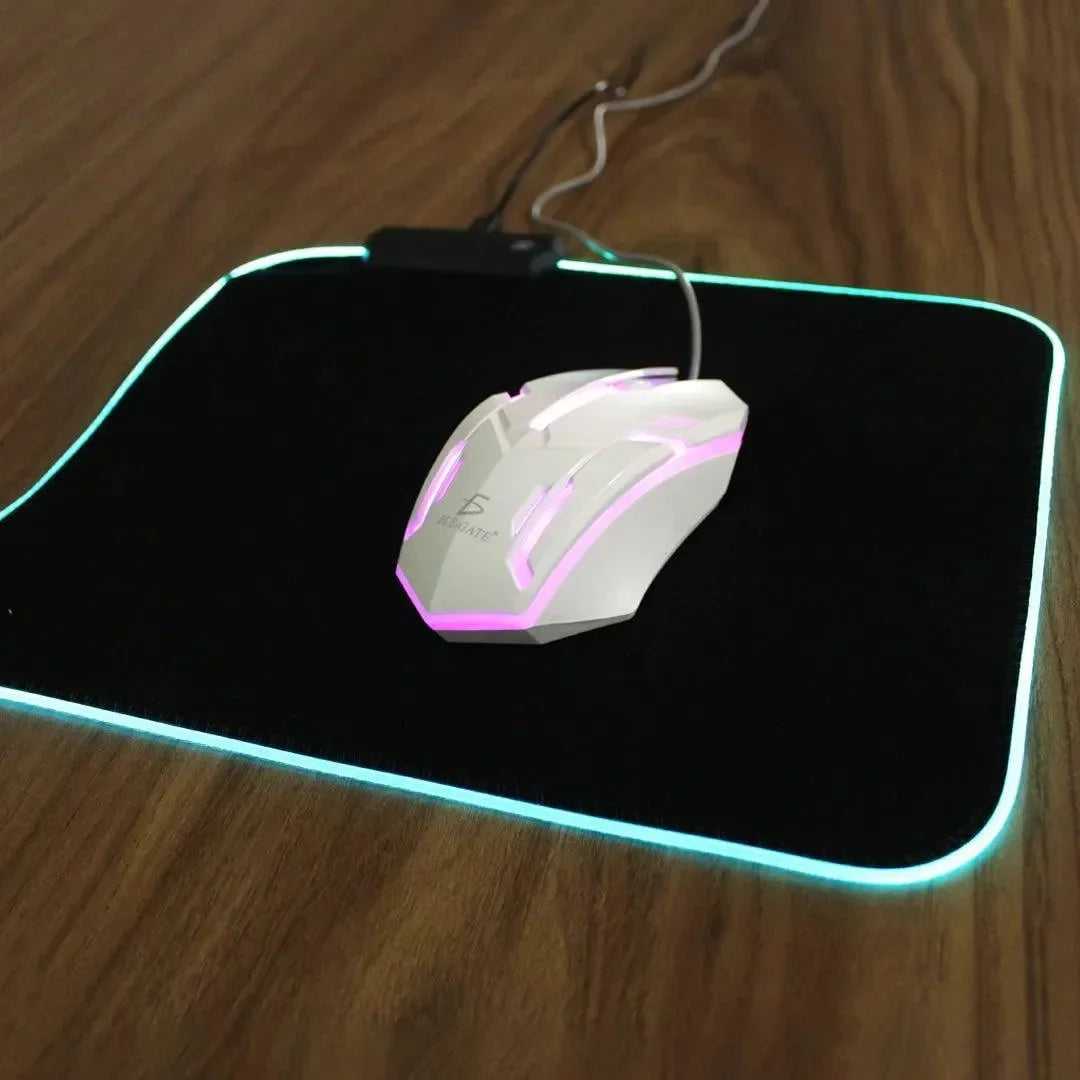 Tapete Alfombrilla Mousepad Rgb Gaming |+5,000 reseñas 4.9/5 | recibe express 2 días