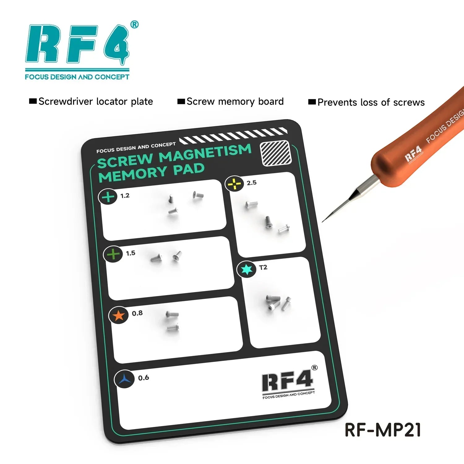 Tapete Magnetico Organizador Rf4 Rf-Mp21 |+5,000 reseñas 4.9/5 | recibe express 2 días